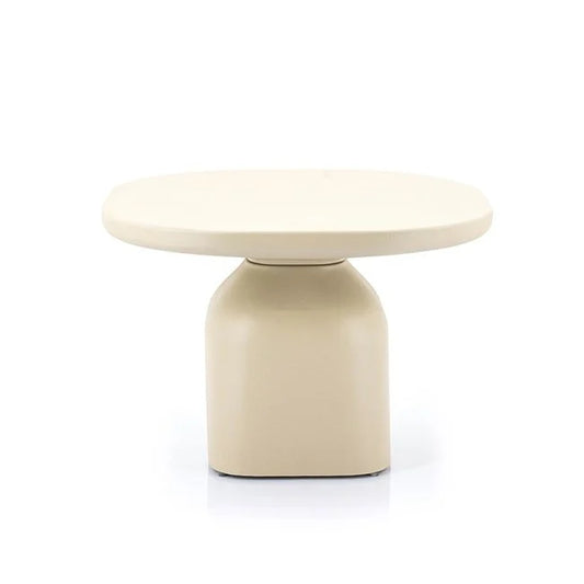 Bijzettafel squand beige maat L